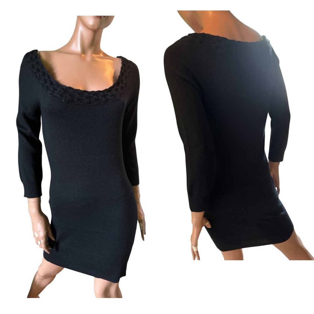 Vertigo Paris New With Tags Small long sleeve black dress